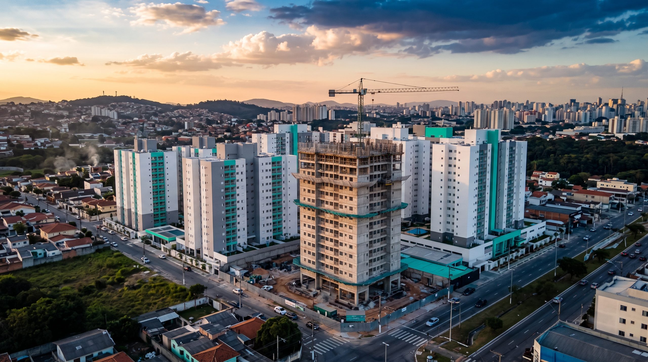 Crédito imobiliário cresce apesar dos saques de poupança e FGTS